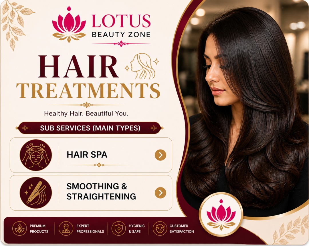 Professional Hair Treatment - Lotus Beauty Zone